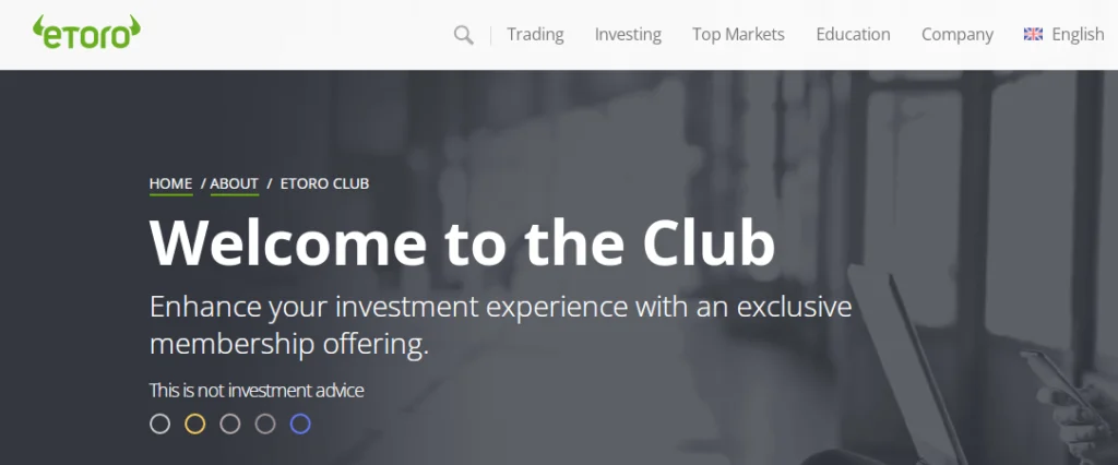 eToro club