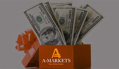 Amarkets Refer a friend bonus