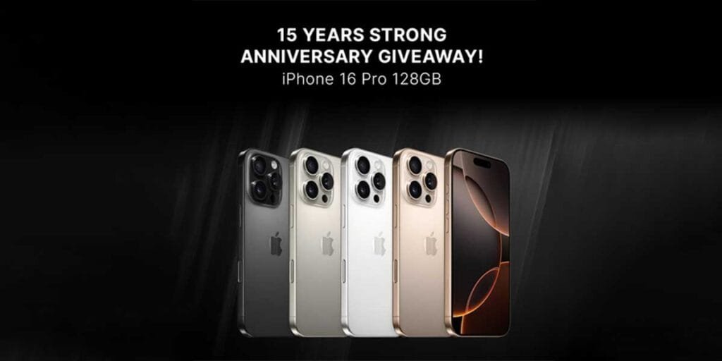 IronFX giveaway