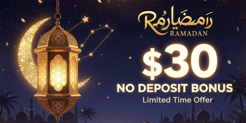 PrimeX Capital Ramadan $30 NO Deposit Bonus